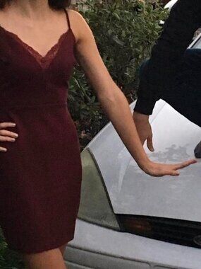 Lulus Maroon Dress